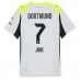 Borussia Dortmund Jobe Bellingham #7 Borte Drakt 2025-26 Kortermet